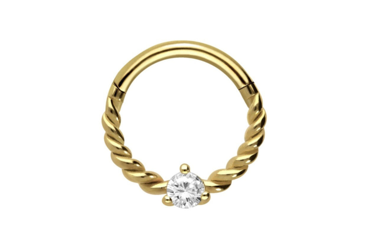 dainty gold septum jewelry