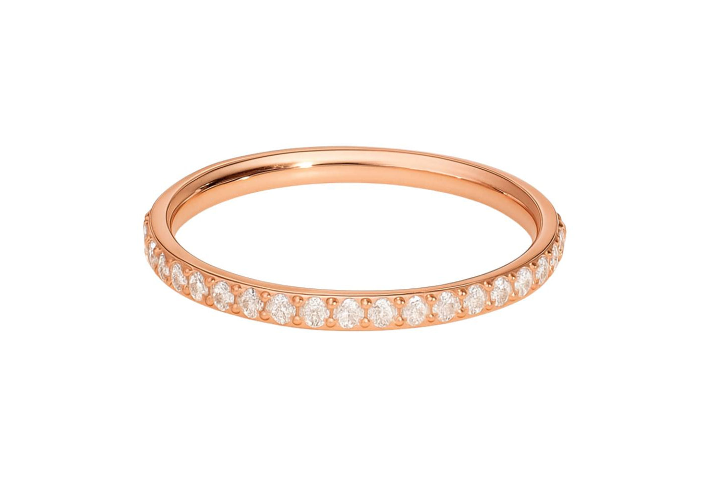 rose gold nose ring hoop with dainty crystals